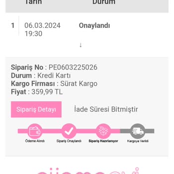 InstaPijama (pijamaevi.com) Ürün İadesi Ve Para İadesi