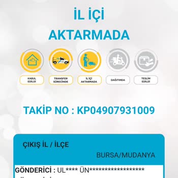 PTT Kargo Varış İlçesi Dışında Farklı Bir İlçeye Torbalanması