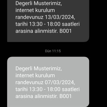 Türk Telekom Eve İnternet Bağlamak İçin Bu Yıl İçinde Gelir İnşallah