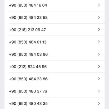 Turkcell Sürekli 0850 484 İle Başlayan Numaralardan Aranıyorum.