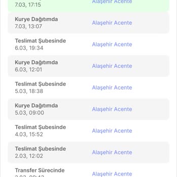 -Alaşehir Sürat Kargo-Kargo Yok, Telefonu Açan Yok.