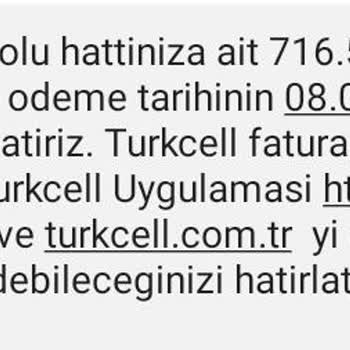 Turkcell Faturaları Beni Yordu