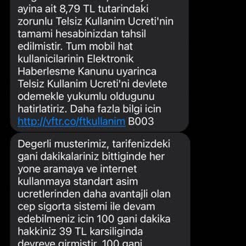 Vodafone Aramaları Açmayınca Mağdur Ediyor