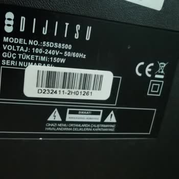 Dijitsu Marka Televizyonun Servis Sorunu