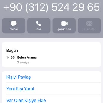 0312 524 29 65 +90 (312) 524 29 65 Telefon Arıyor