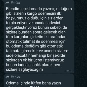 Evde Paketleme Vaadiyle Kayıp: 550 TL