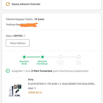 Trendyol Uygulamadaki Satıcı Mağaza Ürün Göndermiyor