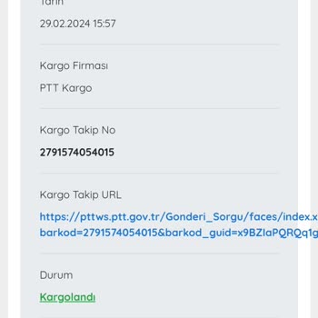 PTT Kargo Tazminat Davası Açtım