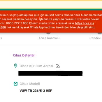 Vaillant Kombi Ses Problemi