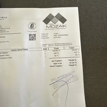 Mozaik Hastanesi Fahiş Ücretler Alıyor