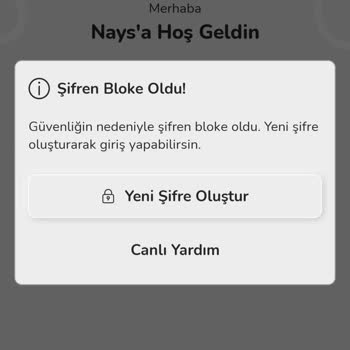 Nays Hesabım Bloke Oldu
