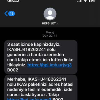 hepsiJET Kargo Getir Meme Sorunu
