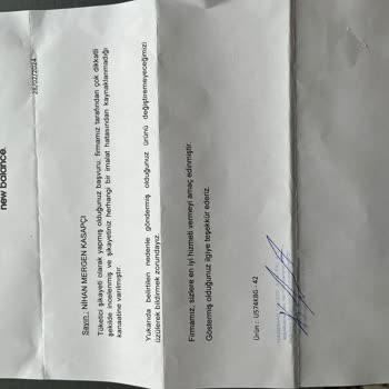 New Balance'dan Alınan Spor Ayakkabı