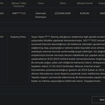 Türk Telekom Altyapı Sorunu Var Diyerek 11 Gündür İnternet Veremiyor.