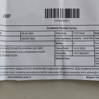 Skechers Markası İçin Şikayet