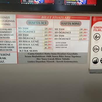 Prestige Sineması İskenderun Prestij Sinema