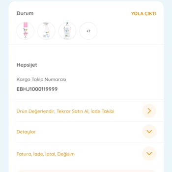 Ebebek Sipariş Temini Sağlanmadı