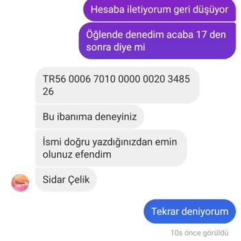 Gemmalenoraa (Instagram) İnternet Alışverişinde Mağduriyet