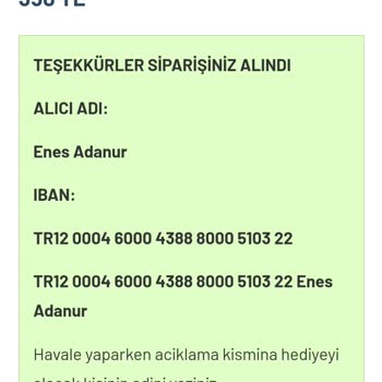 Merkez Çiçekçim Siparişim Teslim Edilmedi