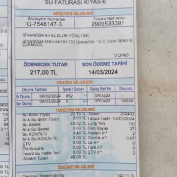 İSKİ Kullanmadığımız Su İçin Sürekli Fatura Yazıyor