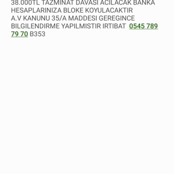 Hiç İlgim Ve Alakam Olmayan Şeyler İle İtham Ediyor