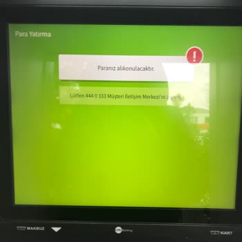 Garanti BBVA Bankamatik Sorunu Hakkında