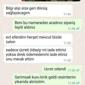 Ege Yöresel Pazarı Kırık Gelen Ürün Değişim Sorunu