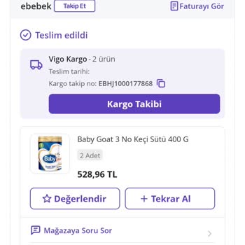 Ebebek Kargo Sorunu Ve Müşteri Hizmetlerinin İlgisizliği