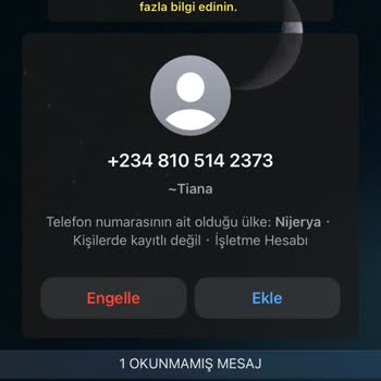 WhatsApp 2348105142373 Mesajı