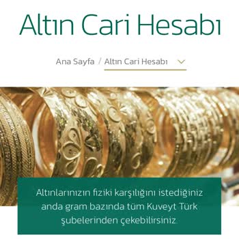 Kuveyt Türk Fiziki Altın Teslimi Problemi