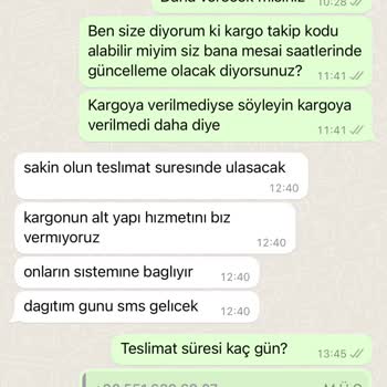 Müq Butiğin Ürünü Kargolamayıp Kargoya Verdik Diye Yalan Konuşması