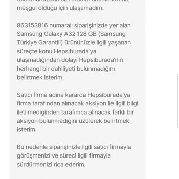 Hepsiburada.com Aracı Olduğu Ayıplığı Ürün Satan Şirketi Koruyor