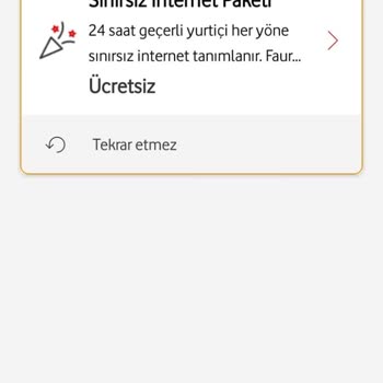 Vodafone Kampanya Bayiden Kovma