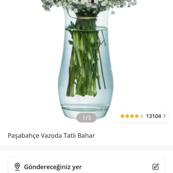 Çiçek Sepeti Mağduru