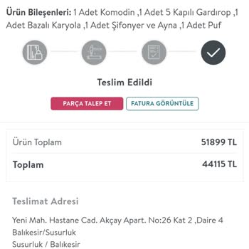 Vivense Para İadesi Yapılmıyor