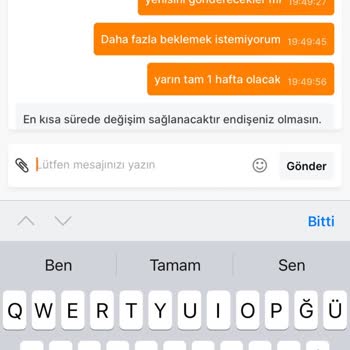 Migros Hemen Değişim/İade Zorluğu