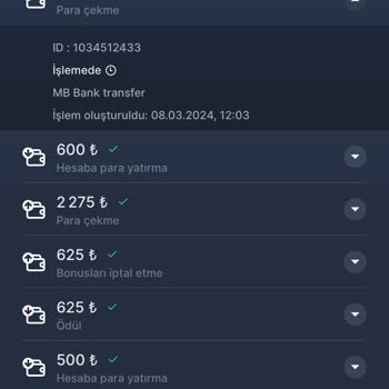 7Slots 6 Saat Oldu Banka Hesabıma Düşmedi