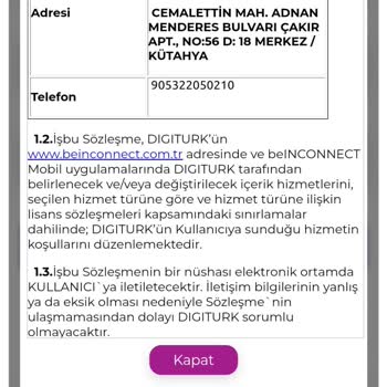 Digiturk Aboneliği. Yanlış Türk Telekom Abonelerine Özel.