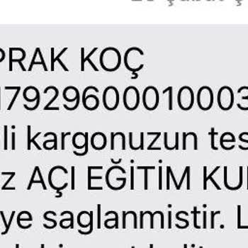 Kargoist Kargom Yanlış Yere Teslim Edildi