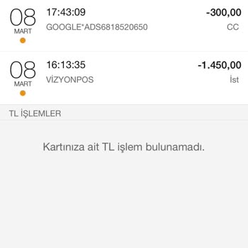 VizyonPos Kartımdan İznim Olmadan Para Çekildi