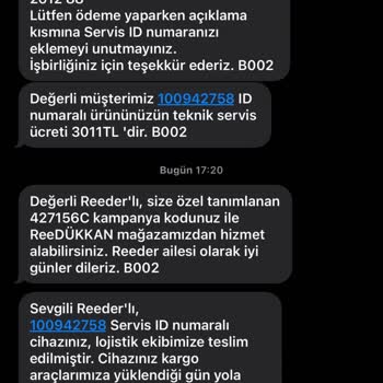 Reeder Batarya Şişmesi Şarj Tutmama.