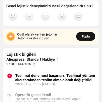 Aliexpress Kargom Elime Ulaşmadı Paramı Geri İadesi İstiyorum