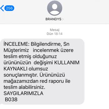 Brandy's Sattığı Ürün Kalitesi!