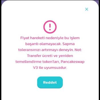 PancakeSwap Babylon Satışı Yapamıyorum.