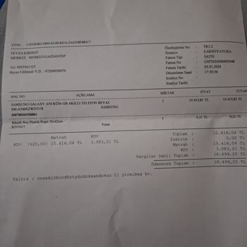 Vatan Bilgisayar Bozuk Telefon Satılıyor.