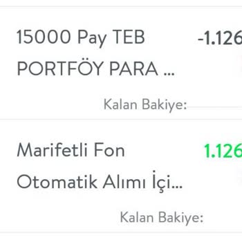 TEB Fon Adı Altında Para Kesintisi