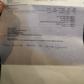 Toksöz Spor Satışını Yaptığı Puma Marka Ayakkabıya Sahip Çıkmıyor