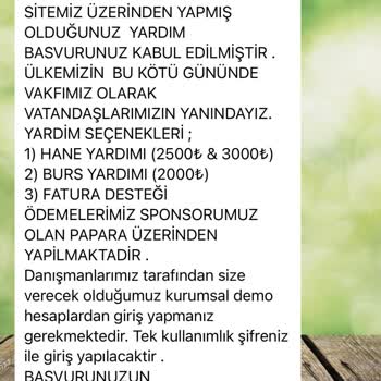 Miraç Vakfı Hakkında Şikayet Etmek