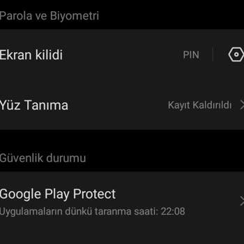 Tecno Mobile Parmak İzi Yeri Yok