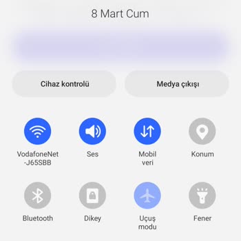 Samsung Telefon Samsung M51 Uçak Modunda Takili Kaldı.